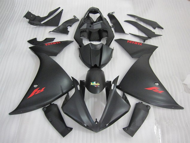 Buy 2009-2011 Black Red Yamaha YZF R1 Motorcycle Fairings UK