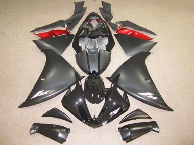 Buy 2012-2014 Black White Decal Yamaha YZF R1 Replacement Fairings UK