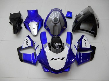 Buy 2015-2019 Blue White Yamaha YZF R1 Bike Fairings UK