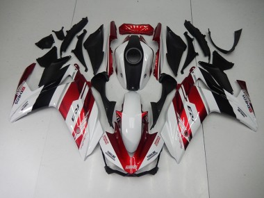 Buy 2015-2022 Black Red White Yamaha YZF R3 Motorcycle Fairings UK