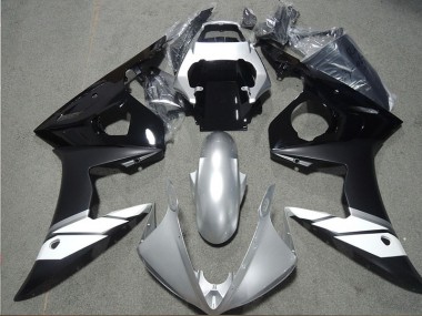 Buy 2003-2005 Black Yamaha YZF R6 Motorcycle Fairing Kit UK