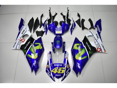 Buy 2017-2021 Monster Blue Movistar 46 Yamaha YZF R6 Motorcycle Bodywork UK